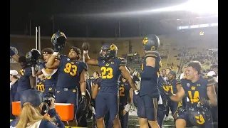 Bear Insider Video: Cal vs OSU 2021 final minutes, postgame celebration