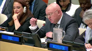Remarks by Amb. Vassily Nebenzia at the UNGA, ECOSOC and UNSC High-level dialogue