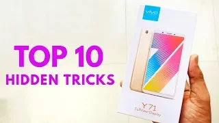 Vivo Y71 Top 10 Hidden Features | Trick & Tips Hindi