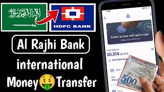 Al Rajhi Bank To HDFC Bank international Money Transfer in 2023
