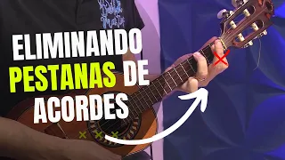 SUBSTITUINDO ACORDES QUE USAM PESTANAS | AULA DE CAVAQUINHO|  PROFESSOR DANIEL MARTINS