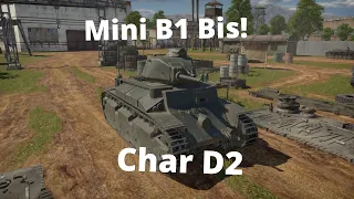 Mini Char B1 - War Thunder D2