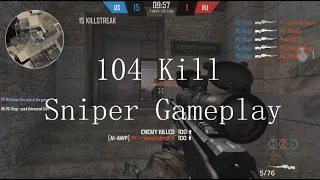 104 Kill Sniper Gameplay With 38 Kill Streak | Bullet Force PC