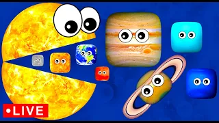 Planets for Babies 🪐🌎🔴 | Learn Planets Mercury Venus Earth Mars Jupiter Saturn Uranus Neptune