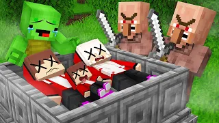 Why Did Villagers Bury JJ Family Alive in Minecraft? (Maizen)