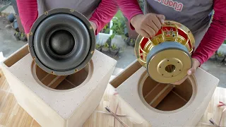 Test DIY Subwoofer box 10 inch (EP.2/2)