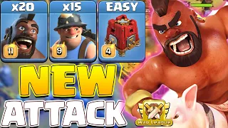 Hog Miner Hybrid Attack Strategy Th15 - Best Th15 Attack Strategy COC