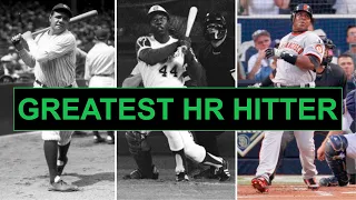 5 Greatest MLB HOME RUN Hitters Ever  | The Countdown