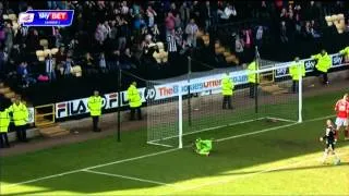 Notts County vs Swindon Town - League One 2013/2014