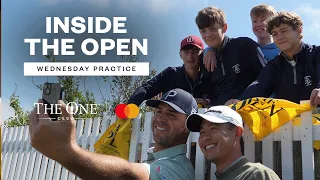 🎯 PAR 3 5-Iron Challenge with World Number 1 Scottie Scheffler  | INSIDE THE OPEN | WEDNESDAY