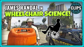 JAMES RANDAL IN WHEELCHAIR SCIENCE!