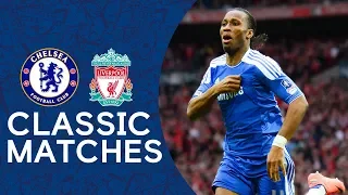 Chelsea 2-1 Liverpool | Drogba's Match Winner Seals The Cup | FA Cup Final 2012 Highlights