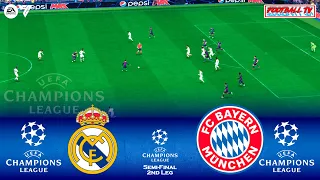 Real Madrid vs Bayern Munich - UEFA Champions League 23/24 Semi-Final | EA FC 24 Gameplay PC