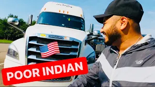 1Lakh Per Week, Fir Bhi Gareeb ( Usa Trucking Vlog)