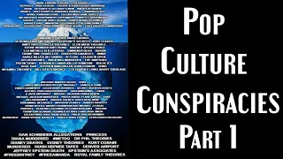 I Made a Pop Culture Conspiracy Theory Iceberg / Tier List | Part 1