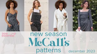 New Season McCall's Patterns - December 2023