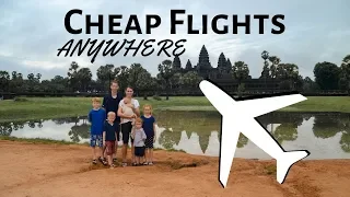 The Secret To Finding Cheap Flights All Over The World: Traveling Family of 7