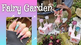 Gel X Nails At Home🧚‍♀️Spring Fairy Garden Nail Art Design | GELBOX UK