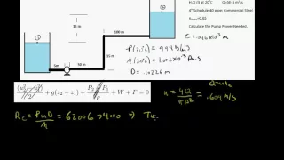 Pipe and Pumping Problem (Fluids 7)