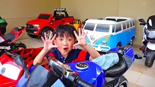 예준이의 전동 자동차 장난감 트럭놀이 Power Wheels Car Toy Activity