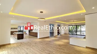 Bole, G+2+B+double terrace house for rent, Addis Ababa, Ethiopia.