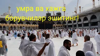 умра ва хажга борувчилар эшитинг!