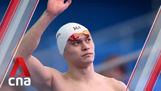 Swimming: China's Sun Yang snubbed at podium amid doping allegations
