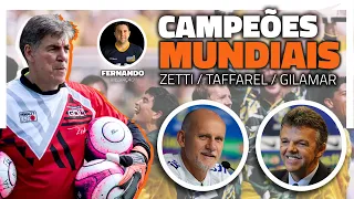 BATE PAPO COM ZETTI, TAFFAREL E GILMAR - QUE LIVE TOP