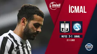 Neftçi 3:1 Səbail | Misli Premyer Liqası, 15-ci tur | İCMAL