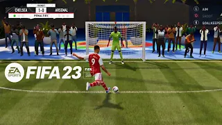 FIFA 23 Chelsea vs Arsenal | PENALTY SHOOTOUT | VOLTA FOOTBALL PS4