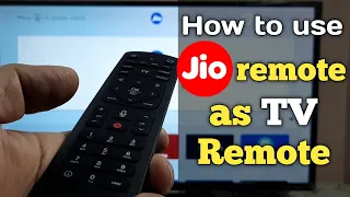 How to use Jio remote as Tv remote | Jio Universal Remote | #mbtalksddn #jiofiber