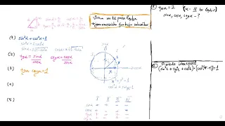 6.2. Viena un tā paša leņķa trigonometrisko funkciju sakarības (Matemātika 11. klasei)