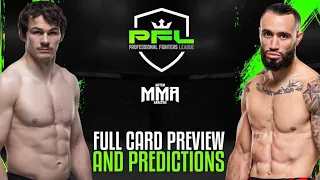 PFL 3: 2023 Regular Season Full Card Preview and Predictions