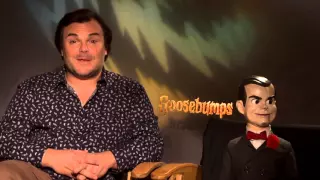 Goosebumps: Jack Black & Slappy Official Movie Interview | ScreenSlam