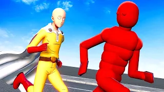 One Punch Man DESTROYS Dynamic Ragdolls - Overgrowth Mods Gameplay