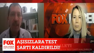 Aşısızlara test şartı kaldırıldı! 15 Ocak 2022 Gülbin Tosun ile FOX Ana Haber Hafta Sonu