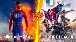 Minnal Murali Vs Justice League / Who Will Win ? / #shorts #avengers #indianavengers #new #movies