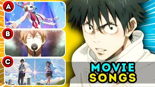 🎵 Only Save 1 Anime MOVIE SONG 🔥 Anime Music Quiz