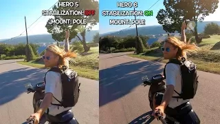 GoPro Hero6 Stabilization Comparison (with Hero5) GoPro Tip #594 | MicBergsma