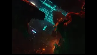 Godzilla Vs Kong Face To Face Scene But The Roles Are Reversed