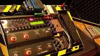 Delay U2 Edge on Nova System TC electronic (2nd video)