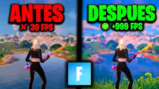 La MEJOR OPTIMIZACION Para FORTNITE 2024 ✅ AUMENTA Tus FPS