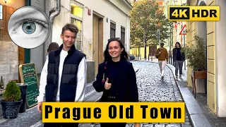 Czech Republic, Prague 4k Walking Tour at Old Town 🇨🇿 4k Ultra HD 60fps HDR ASMR