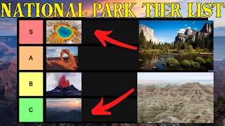 U.S. National Park Tier List