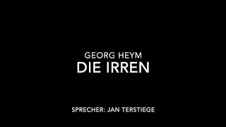 Die Irren - Georg Heym