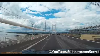 Dash Cam Footage of the Severn Bridge from England into Wales