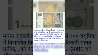 Manat Currency Note One Dollar #manatelugutv #short #currency