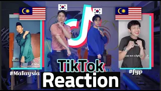 Korean Tiktok Star reacted to Malaysian Tiktok video l Malaysia Talk in Korea 2 EP1