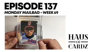 Sports Cards Collecting Volume 137 "Monday Mailbag Week 69"