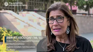 AUC Collaborates with Cairo International Film Festival